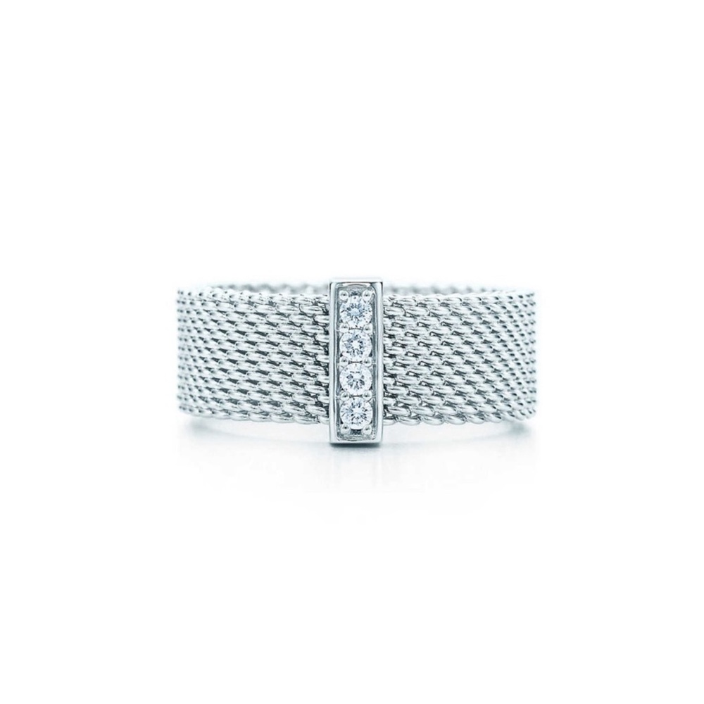 Tiffany Somerset ring size7.5